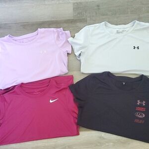 Women short sleeve active shirts
